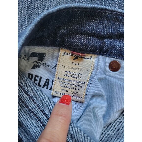 Seven For all Mankind Dark Wash Soho Mid Rise Bootcut Stretch Denim Size 32 - Picture 8 of 10